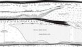 <b>Figure 4</b>  Diagram showing units between the Houchin Creek and Herrin Coals, including members newly named in this report.